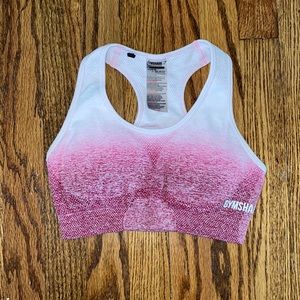 ombré sports bra